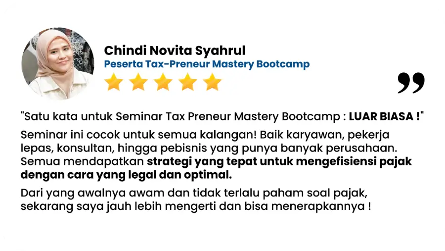 Testimoni tertulis peserta bootcamp