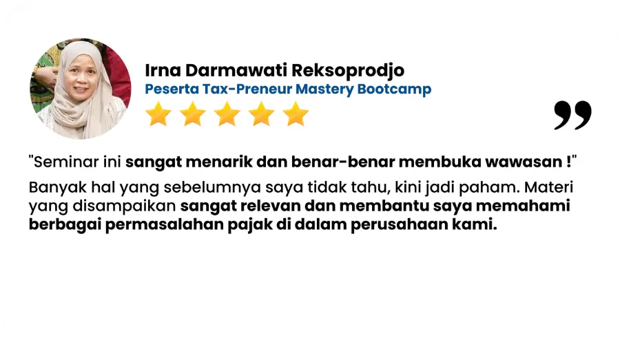 Testimoni tertulis peserta bootcamp