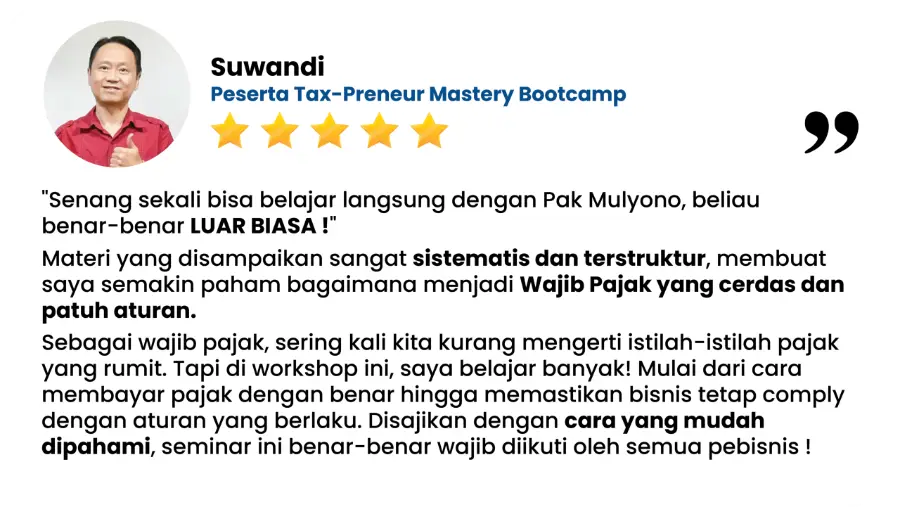 Testimoni tertulis peserta bootcamp
