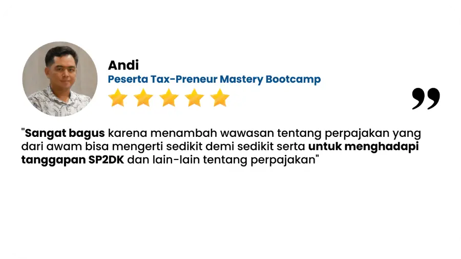 Testimoni tertulis peserta bootcamp