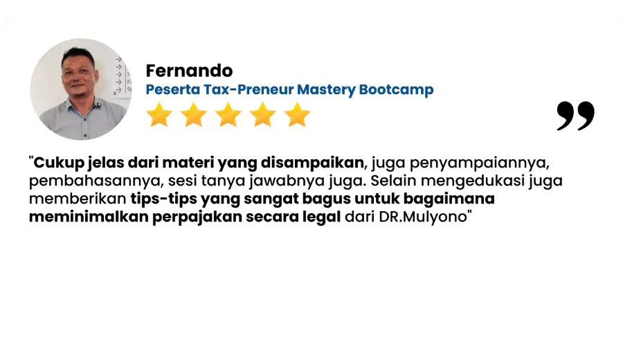 Testimoni tertulis peserta bootcamp